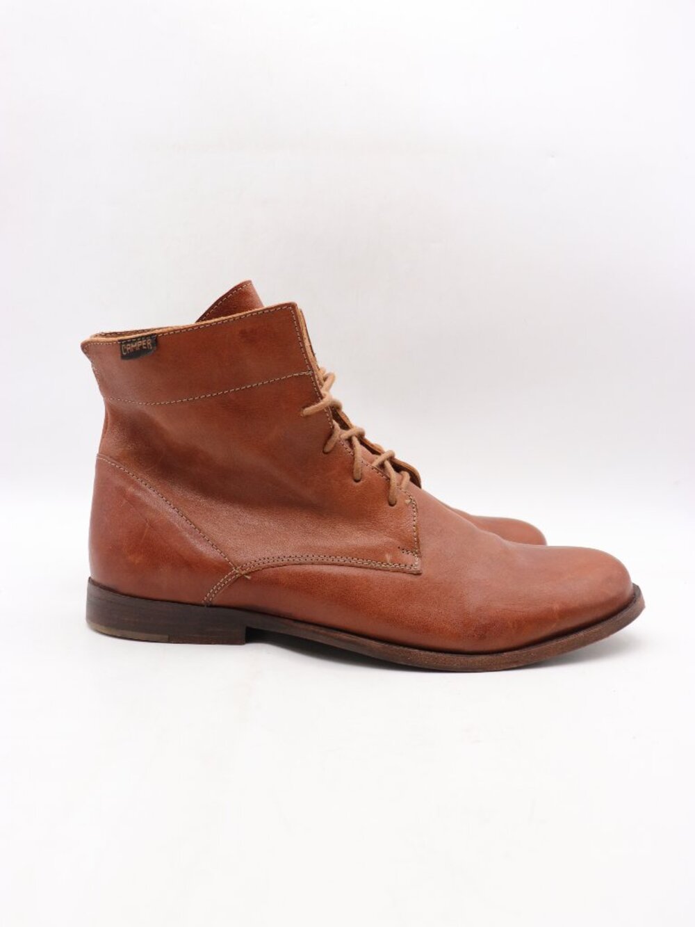 Camper Chukka Boots Men's Size EU 43 Brown Leather Casual Lace Up Shoes